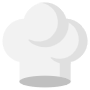 Chef Hat White icon