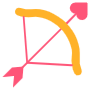 Cupids Arrow And Love icon