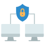 Cyber Security Data Connection Security icon
