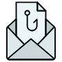 Cyber Security Mail Phishing Threat icon