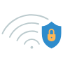Cyber Security Secure Protected Connection free icon for commercial use