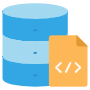 Database Hosting Server Coding free icon for commercial use