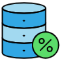 Database Server Uptime Percentage free icon for commercial use