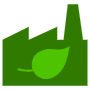 Eco Factory Or Green Energy free icon for commercial use