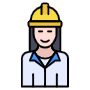 Engineer Woman free icon for commercial use