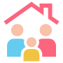 Family And Home free icon for commercial use