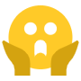 Fear Emoji free icon for commercial use