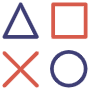 Game Control Buttons free icon for commercial use