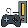 Gaming And Gamepad free icon for commercial use