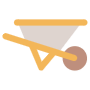 Garden Wheelbarrow free icon for commercial use
