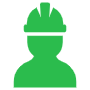 Green Worker free icon for commercial use