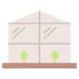 Greenhouse Smart Farming free icon for commercial use