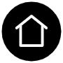 Homepage Black Button free icon for commercial use