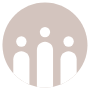About Us Beige Circle free icon for commercial use