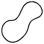 Abstract Liquid Linear Shape icon