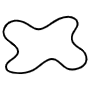 Abstract Liquid Water Linear Shape icon