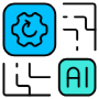 Artificial Intelligence Manufacturing Settings free icon for commercial use
