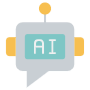 Artificial Intelligence Robotic Assistant icon