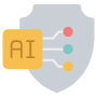 Artificial Intelligence Security icon