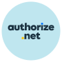 Authorize Net Circle Round Blue Logo icon
