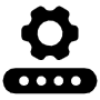 Black Password Settings Management free icon for commercial use