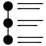 Black Timeline Process And Goals free icon for commercial use