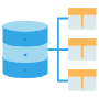 Blue Database Server Data Tables icon
