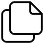Copy And Paste Small Symbol icon