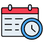 Daily Schedule Time free icon for commercial use