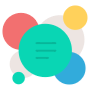 Diagram Circles For Infographic icon