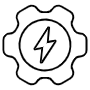 Electrical Engineering And Power free icon for commercial use