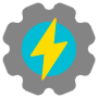 Electrical Engineering Gear free icon for commercial use