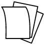 Empty Papers Or Pages Black Outline free icon for commercial use