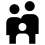 Family Group Black People free icon for commercial use