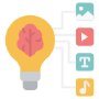 Generative Artificial Intelligence free icon for commercial use