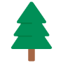 Green Pine Tree free icon for commercial use