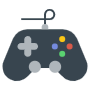 Grey Gaming Or Game Controller free icon for commercial use