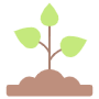 Growing Green Plant Or Farming free icon for commercial use