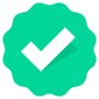 Light Green Verified Badge icon