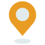 Location Dot Placeholder Orange free icon for commercial use