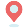Location Dot Placeholder Red free icon for commercial use