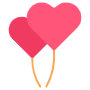 Love And Heart Balloons icon