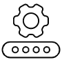 Password Settings Management Black Outline free icon for commercial use
