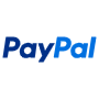 Paypal Blue Logo Text icon