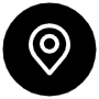 Placeholder Or Location Black Circle free icon for commercial use
