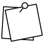 Post It Notes Black Outline free icon for commercial use
