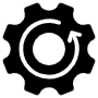 Process Settings Black free icon for commercial use
