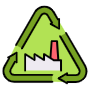 Recycling Factory Or Facility free icon for commercial use