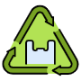 Recycling Plastic Bag free icon for commercial use