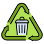Recycling Waste Or Garbage free icon for commercial use